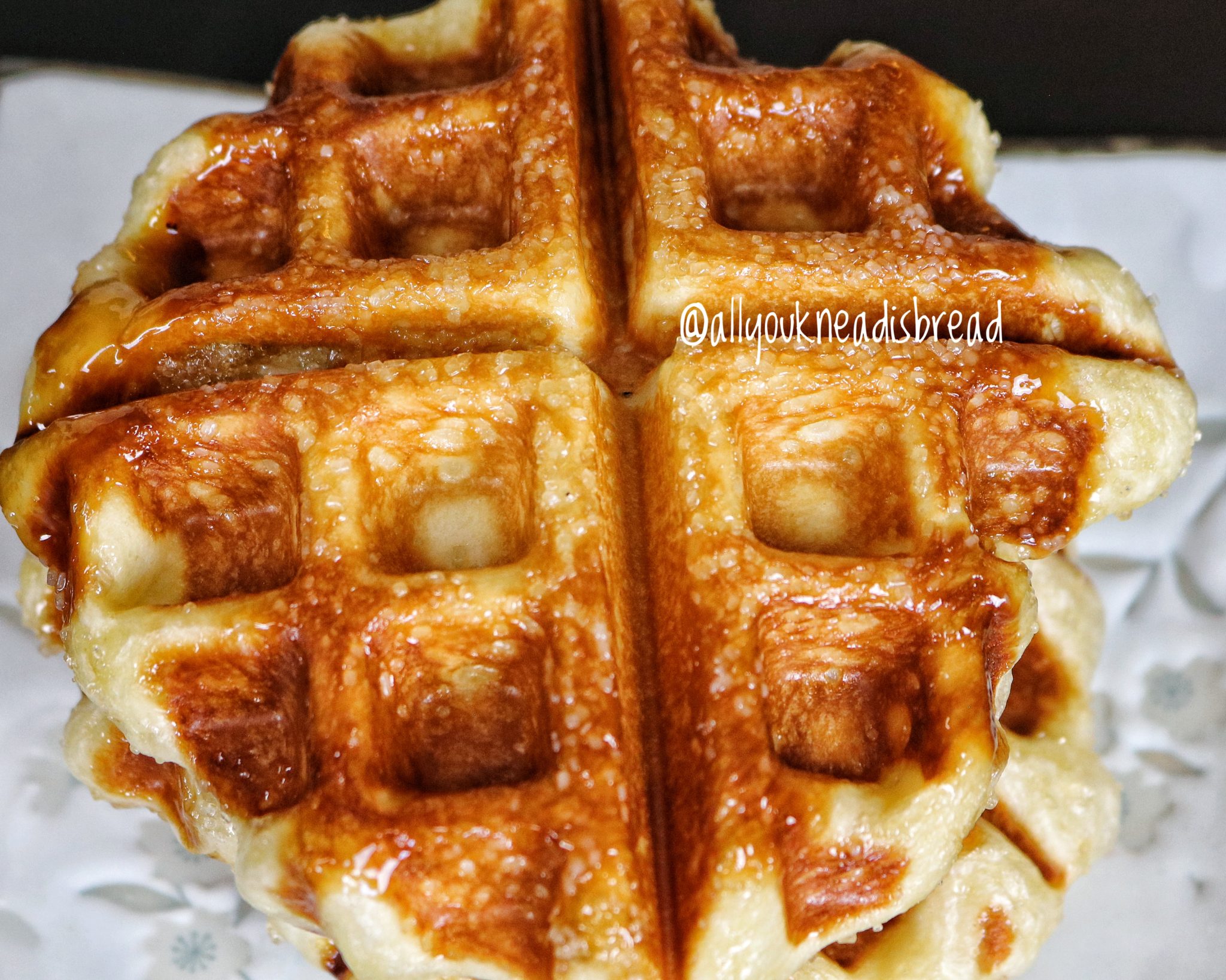 The Dutch Baker's Daughter: Liege Waffles