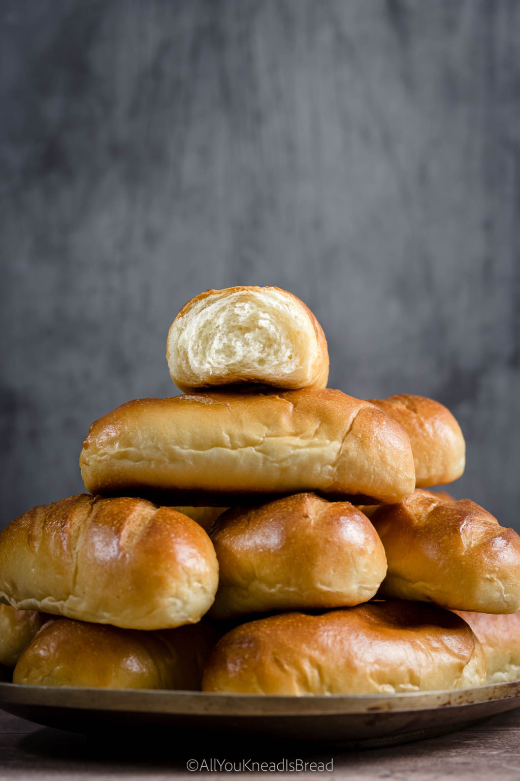 Super soft milk buns full of flavor and delicious All you knead is bread